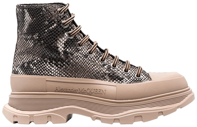 Buy Alexander McQueen Tread Slick Boot 'Snakeskin' - 688534 Buy Alexander McQueen Tread Slick Boot 'Snakeskin' - 688534