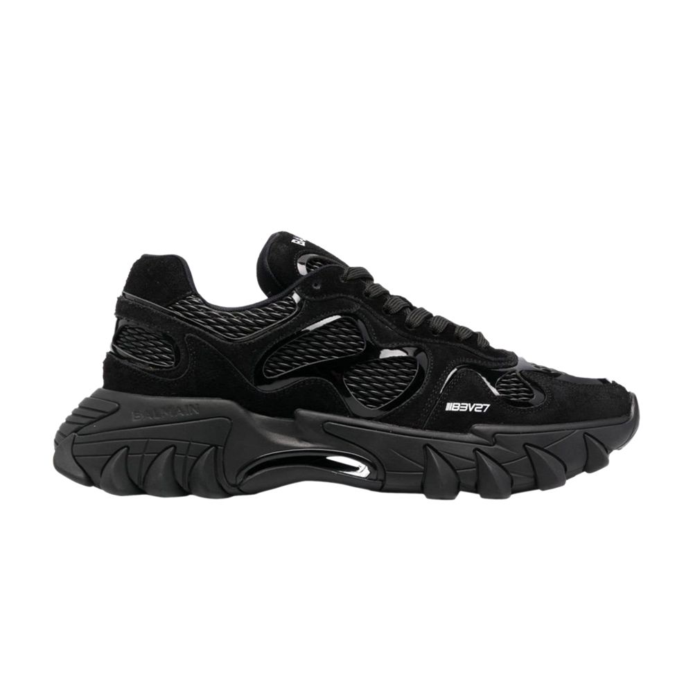 Pre-owned Balmain B-east Low 'black' | Men's Size 45