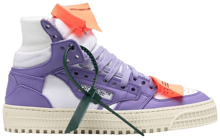★Off-White★ Sneakers White Purple OWIA112S23LEA0010137 OWI Buy Off-White Wmns Off-Court 3.0 High 'White Purple