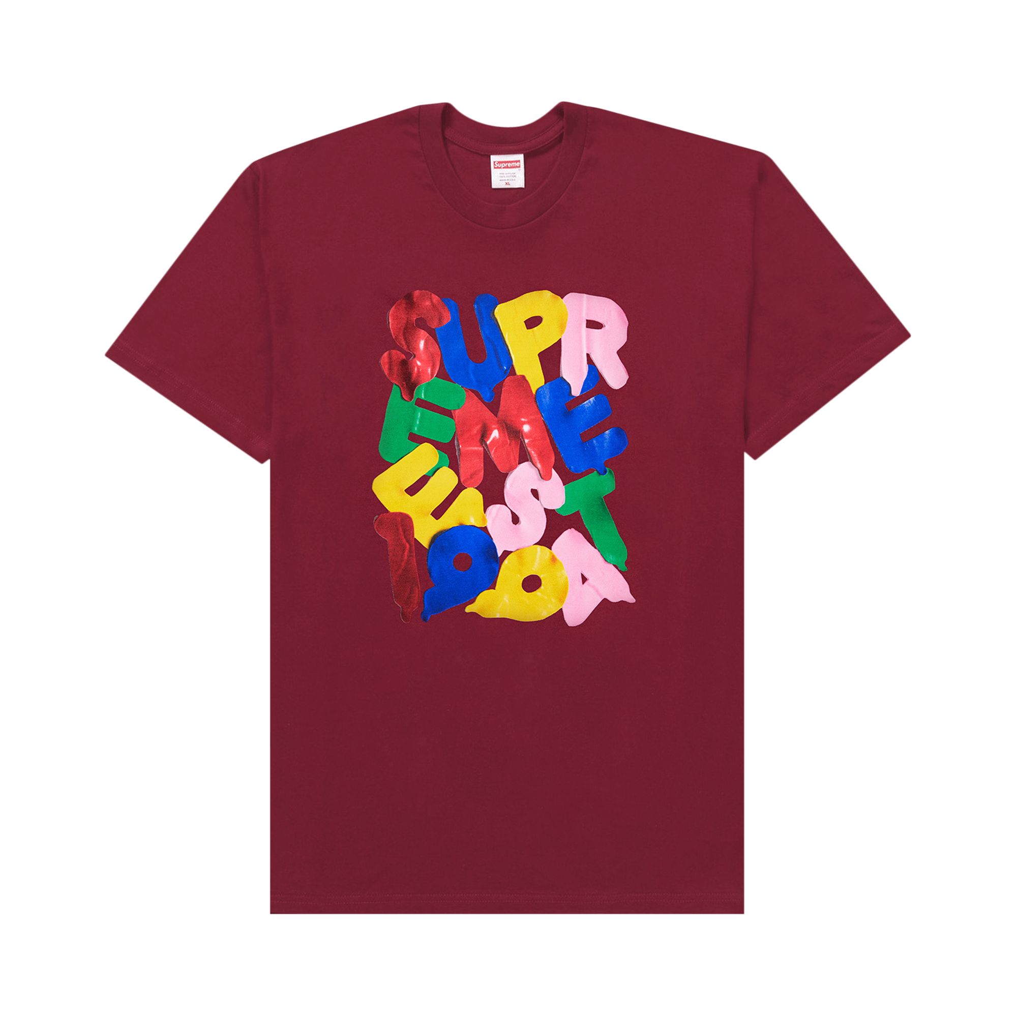 Supreme Balloons Tee 'Cardinal' | Red | Men's Size L
