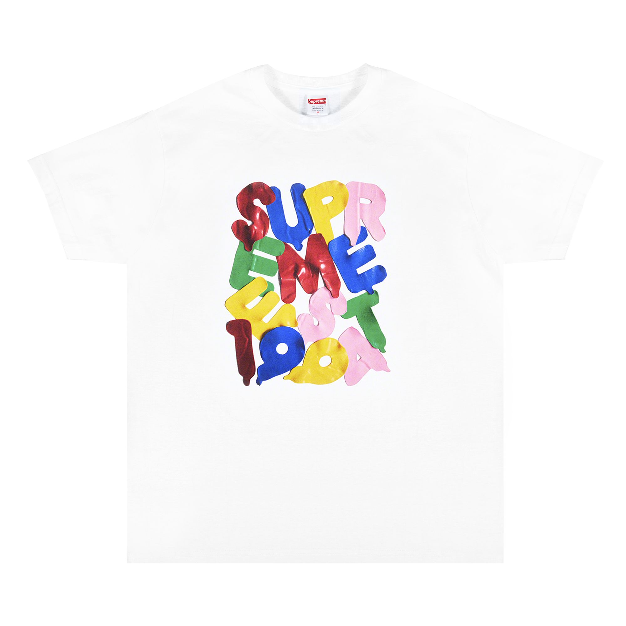 Supreme Balloons Tee 'White' | Men's Size M