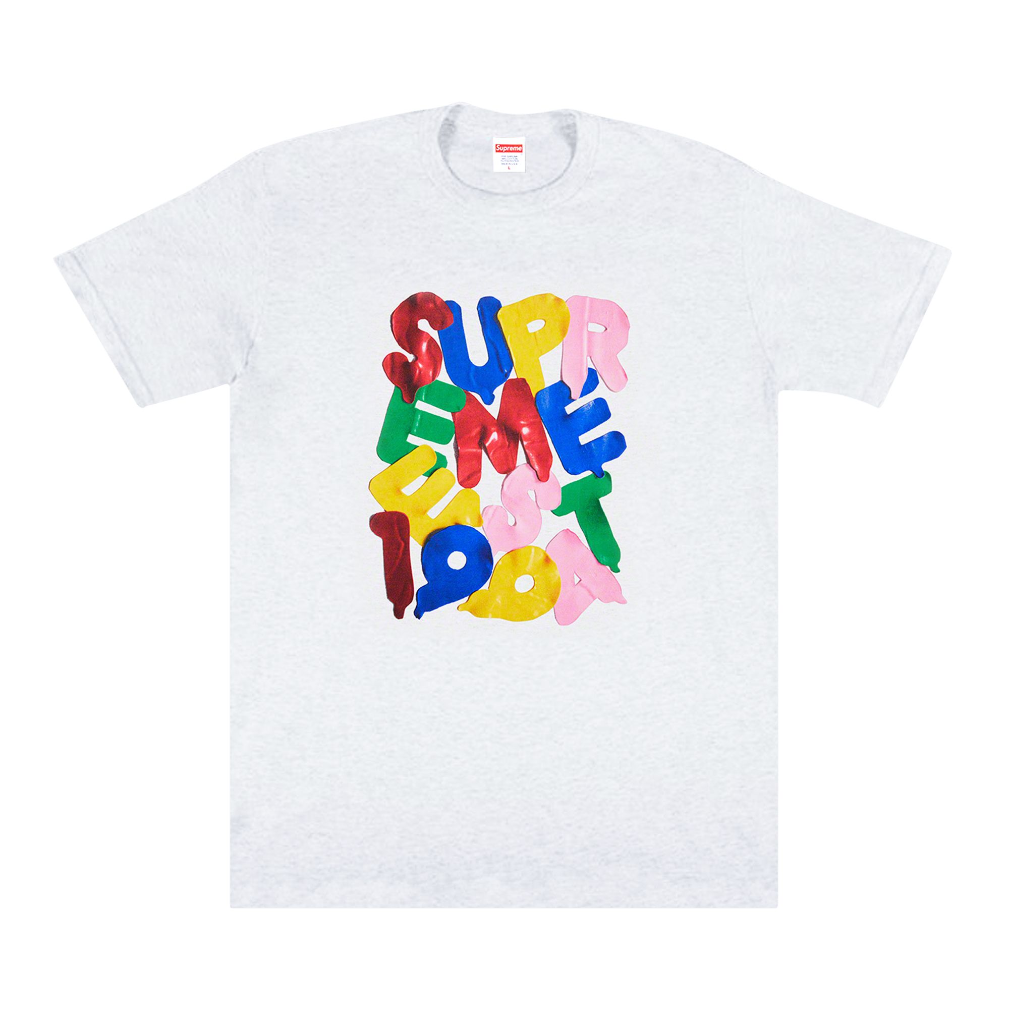 Supreme Balloons Tee 'Ash Grey' | Men's Size L