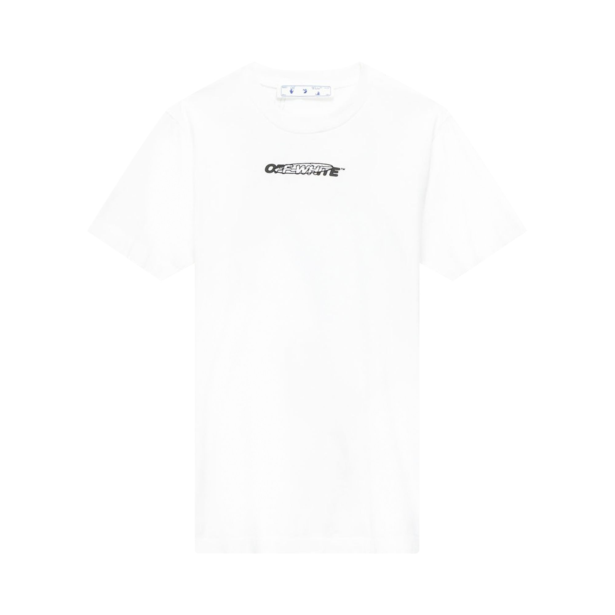 Pre-owned Off-white Hand Painters Slim Tee 'white' | Men's Size Xl