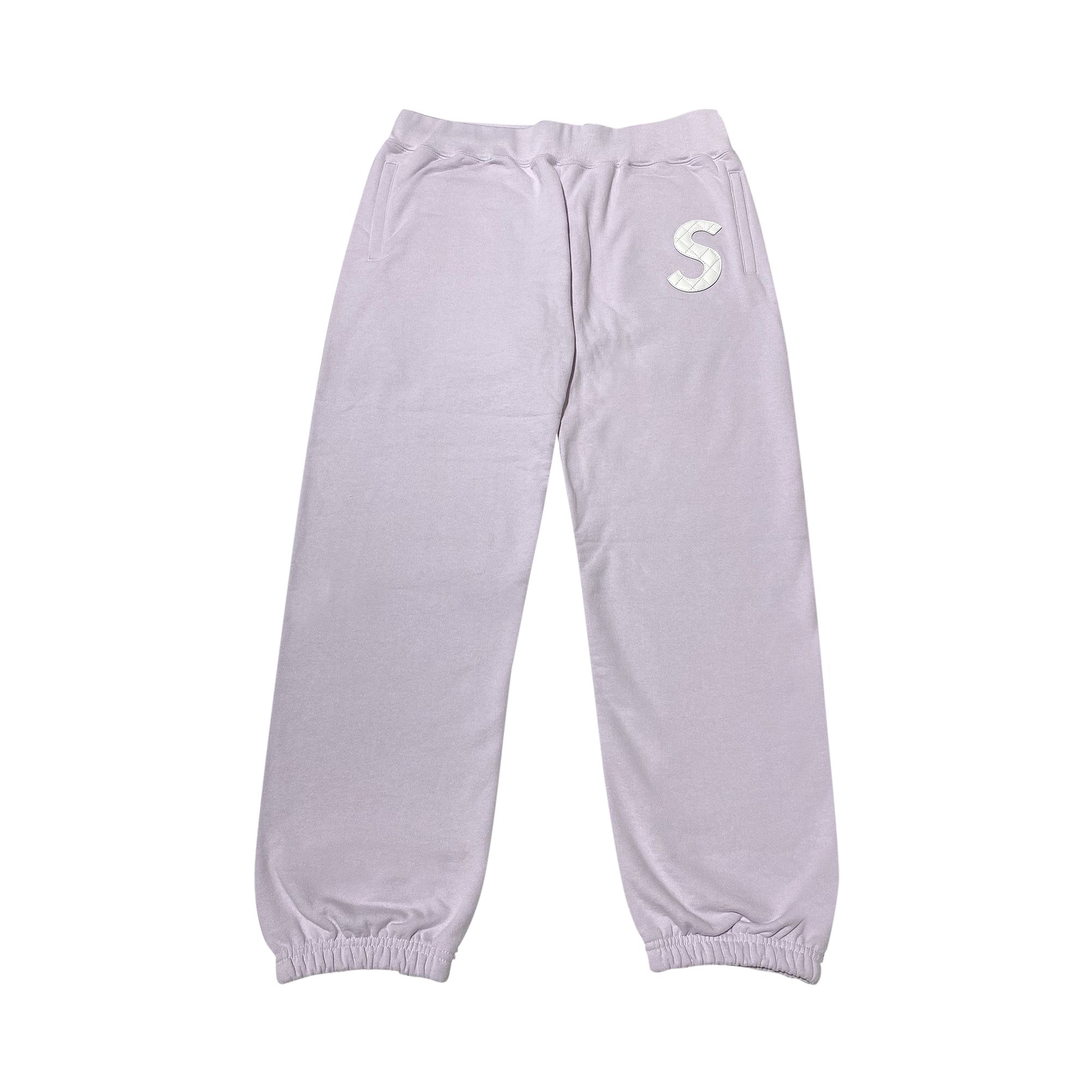 Supreme S Logo Sweatpant 'Light Purple' | Men's Size L