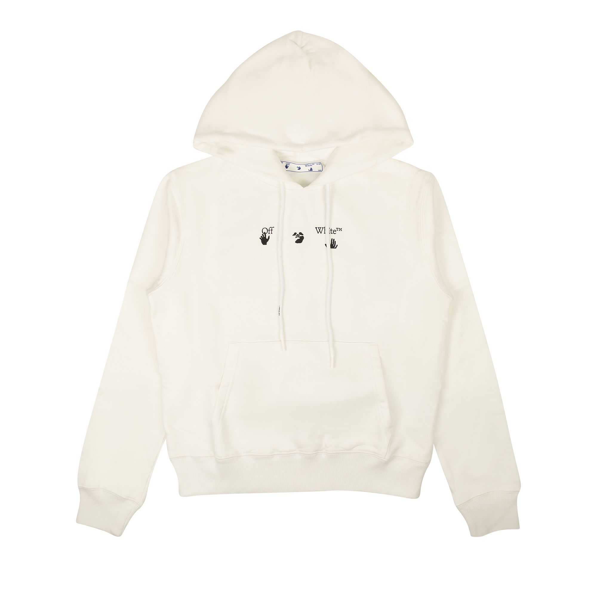 Off-White Marker Slim Hoodie 'White' | Men's Size S