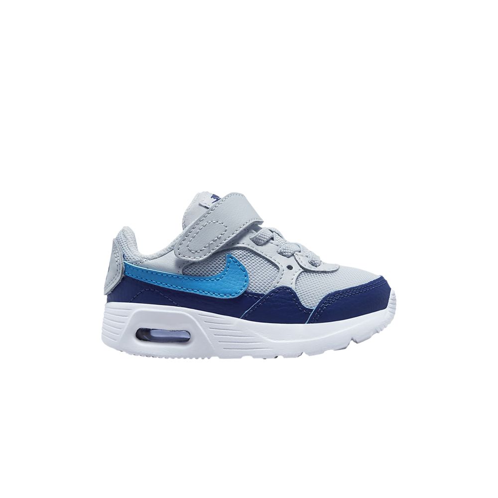 Pre-owned Nike Air Max Sc Td 'pure Platinum Blue Lightning' | Grey | Infant Size 6