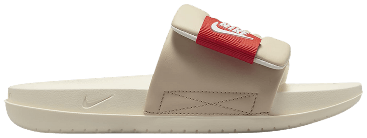 Nike Wmns Offcourt Adjust Slide Sanddrift Picante Red