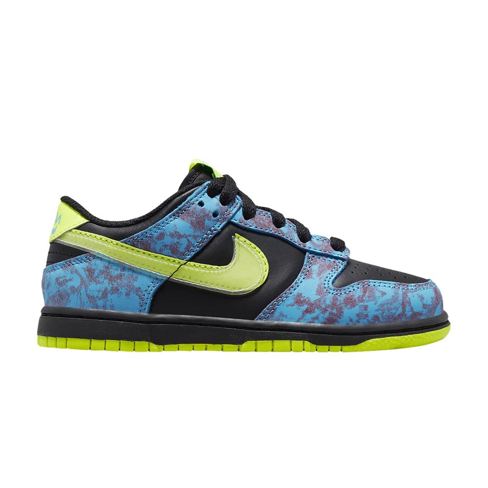 Pre-owned Nike Dunk Low Se Ps 'let's Dance' | Multi-color | Kid's Size 13