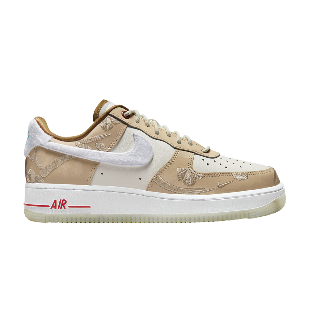 Pre-owned Nike Wmns Air Force 1 '07 Lx 'year Of The Rabbit' In Brown