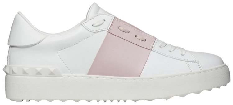 スニーカー VALENTINO Woman Sneakers White 1 6W2S0781BLU 834 Buy Valentino Wmns Open Sneaker 'White Water Rose