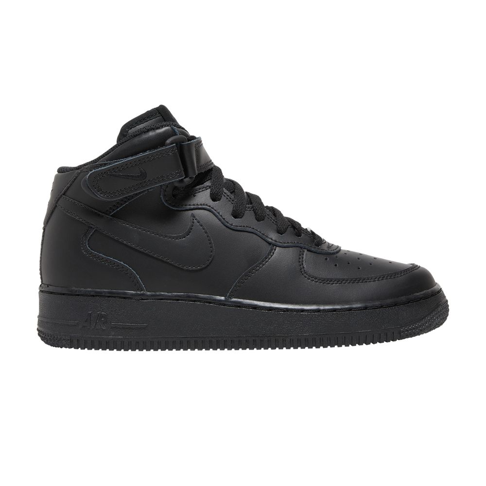 Nike Air Force 1 Mid GS 'Black' | Kid's Size 4