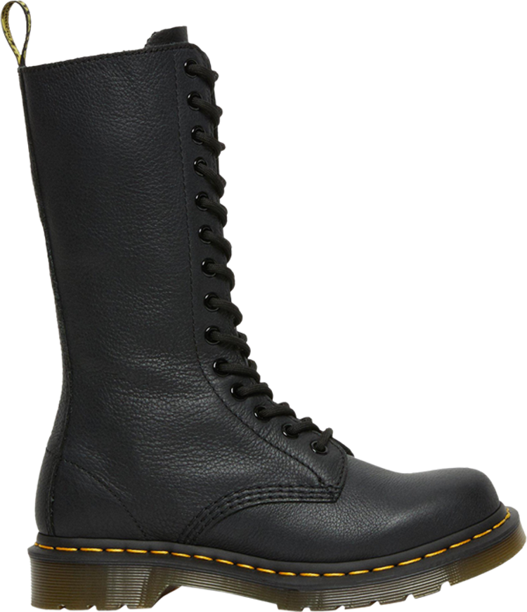 Wmns 1B99 Leather Mid Calf Boot 'Black Virginia'