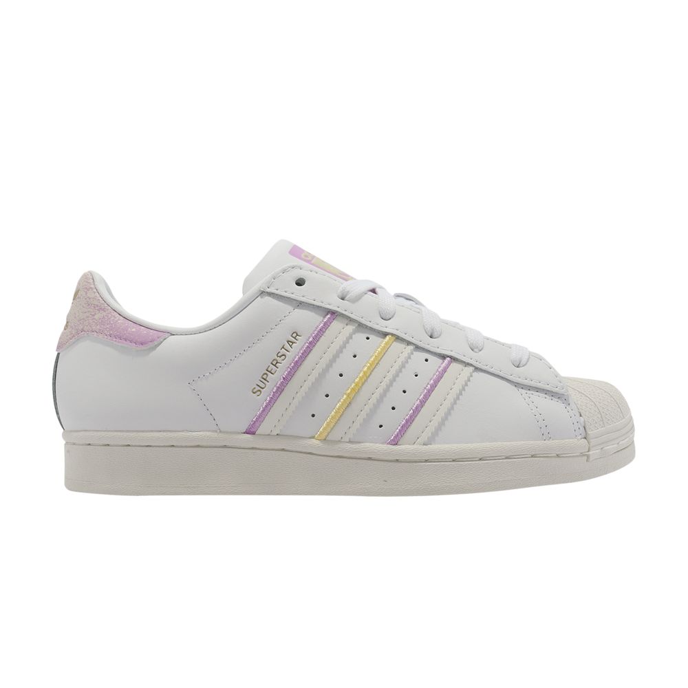 Pre-owned Adidas Originals Wmns Superstar 'white Bliss Lilac'