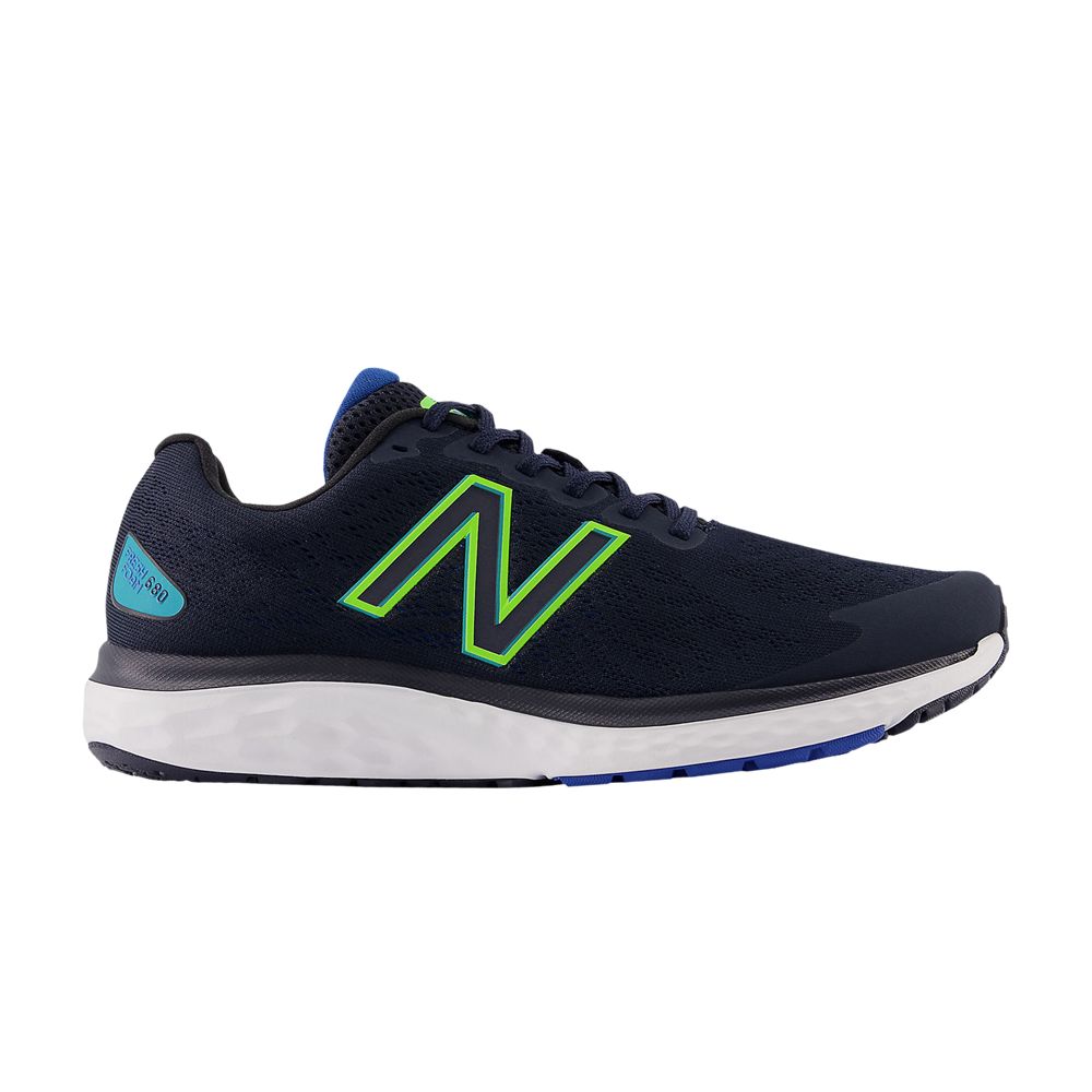 Pre-owned New Balance Fresh Foam 680v7 'eclipse Pixel Green' In Blue