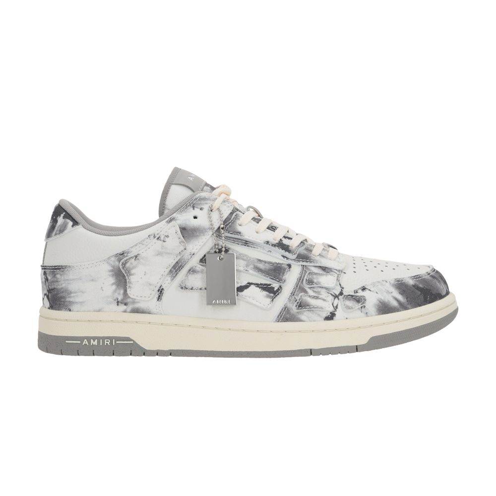 Amiri Amiri Skel Top Low 'Tie-Dye - Grey' | Men's Size 42