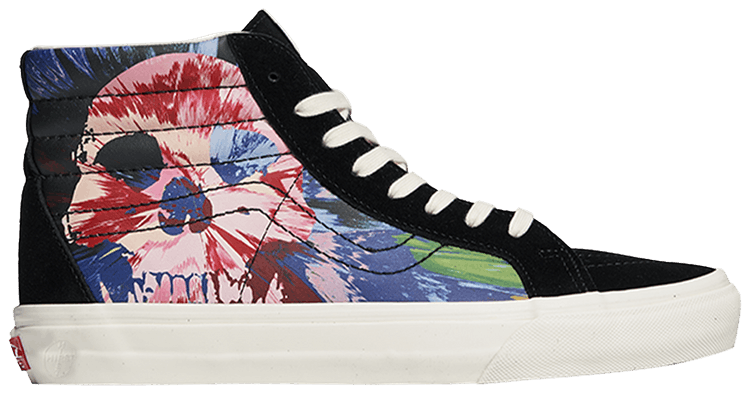 Damien Hirst x Vans Sk8 Hi Reissue VLT LX Skull Splatter