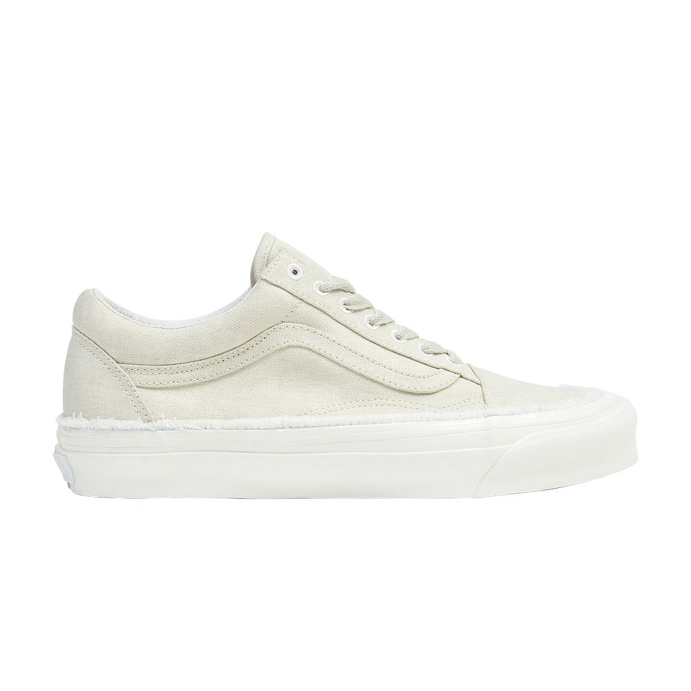 VANS OG OLD SKOOL LX 'RAW EDGE - VINTAGE WHITE'