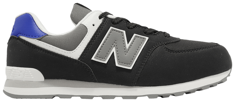 New Balance 574 Big Kid Wide Grey Red Blue