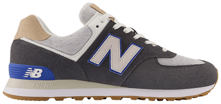 New Balance 574 Black Royal Gum