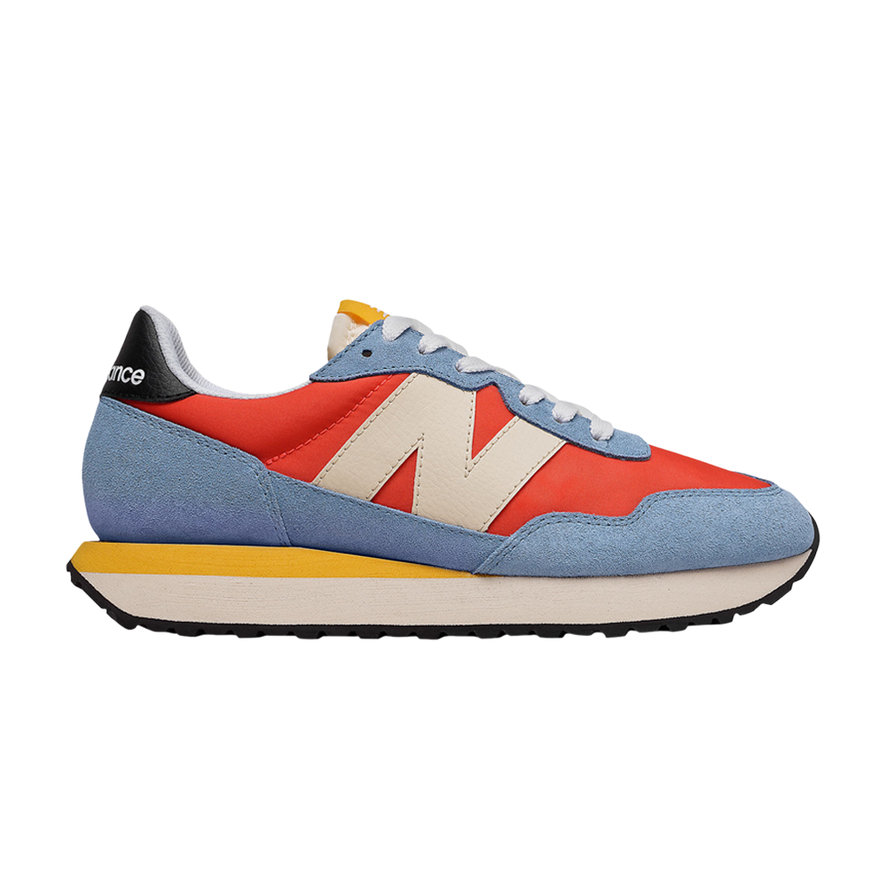 Pre-owned New Balance Wmns 237 'blue Red Yellow' In Multi-color