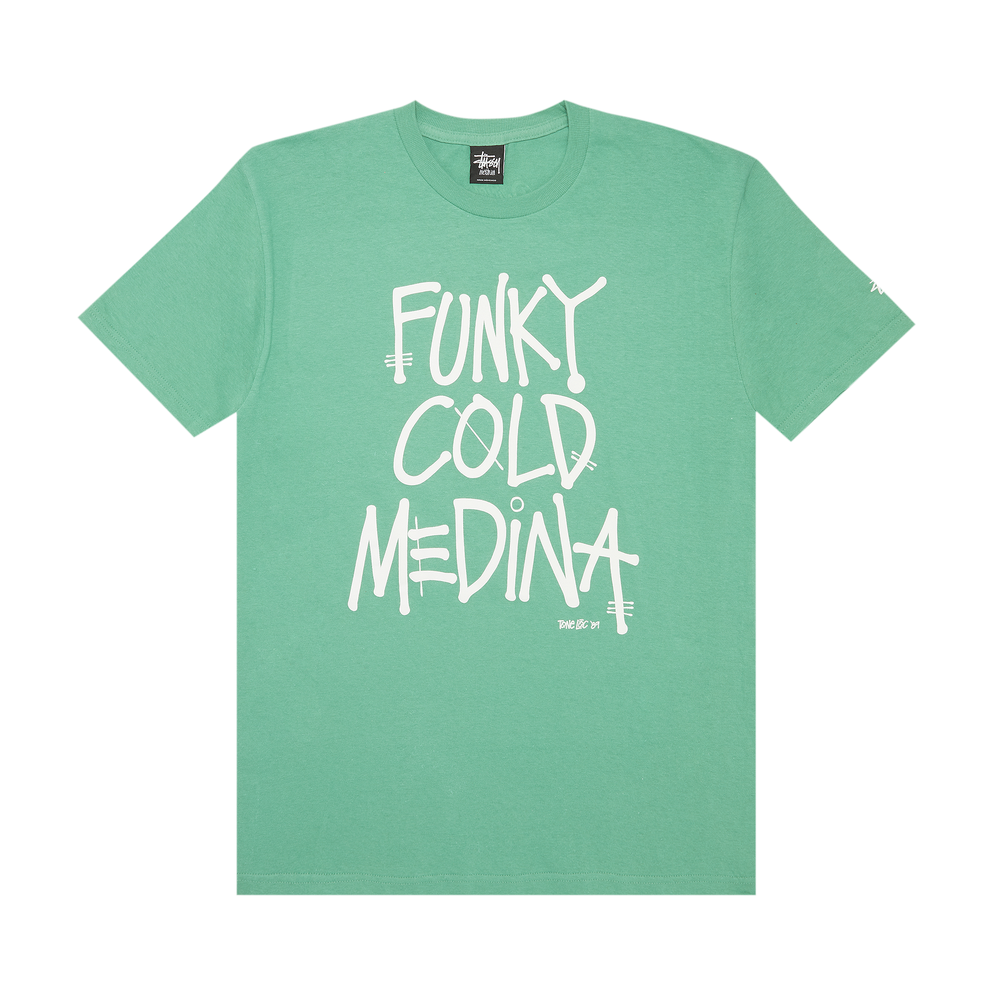 Pre-owned Stussy Funky Cold Medina Tee 'kelly' In Green