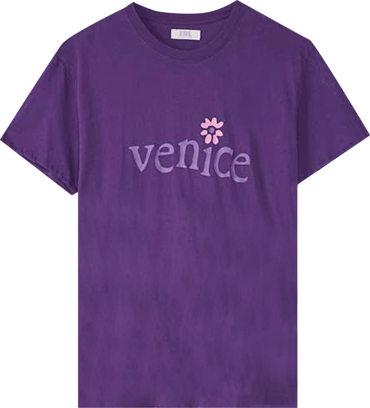 ERL Venice Print T-Shirt 'Luminous Purple'