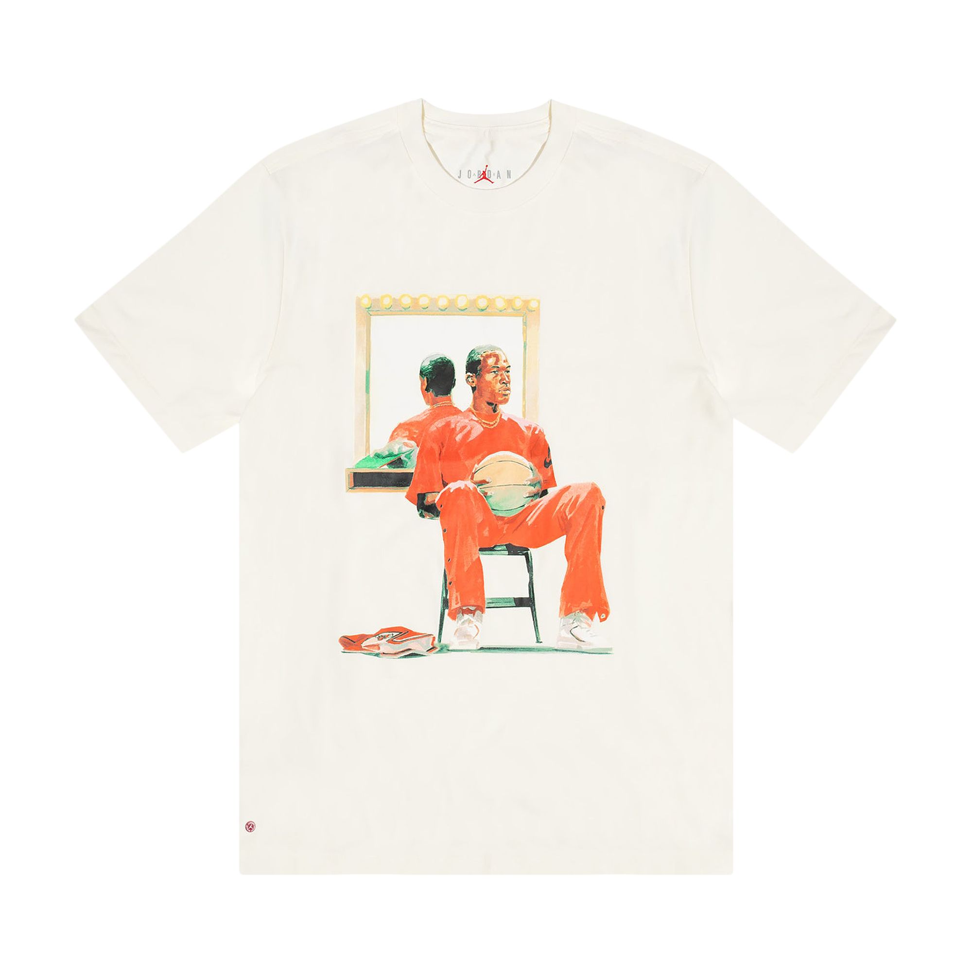 Air Jordan Artist Series By Jacob Rochester Tee 'Sail' | White | Men's Size XL