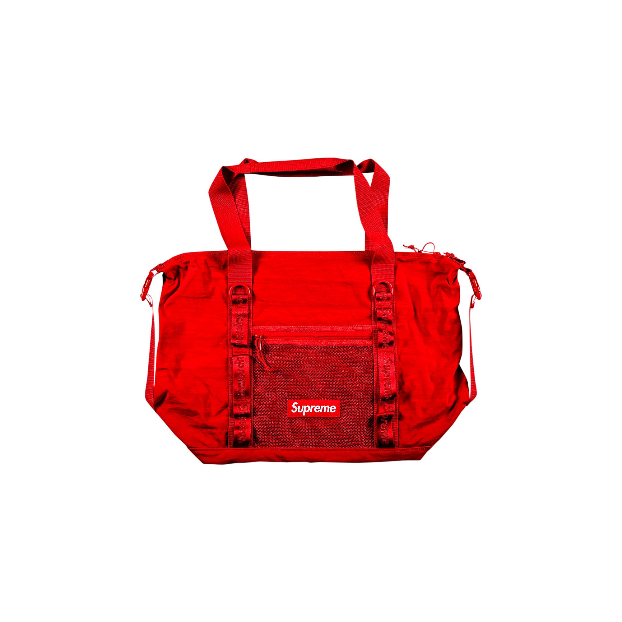 Supreme Zip Tote 'Dark Red' | Men's Size Onesize