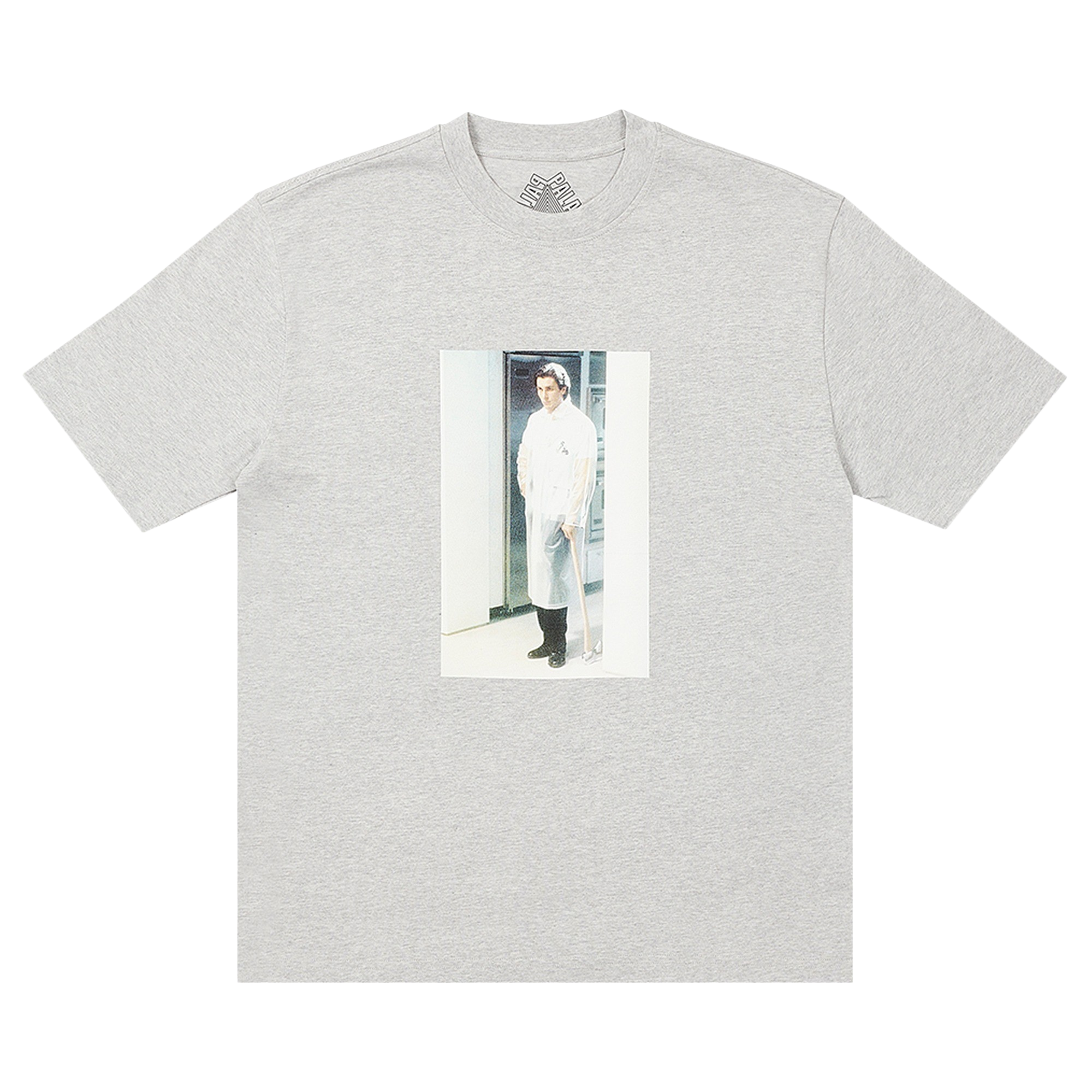 Pre-owned Palace American Psycho T-shirt 'grey Marl'