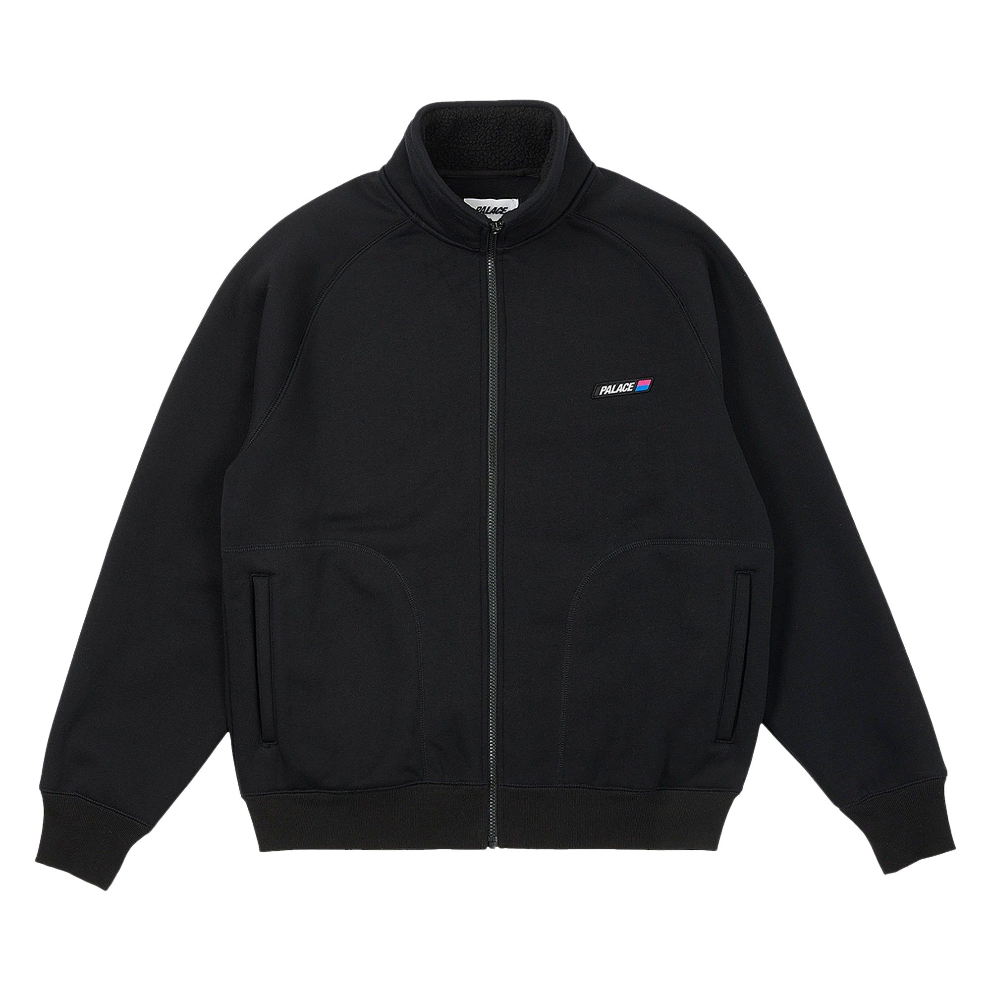 Palace Fleece Bonded Full Zip 'Black' | Men's Size M