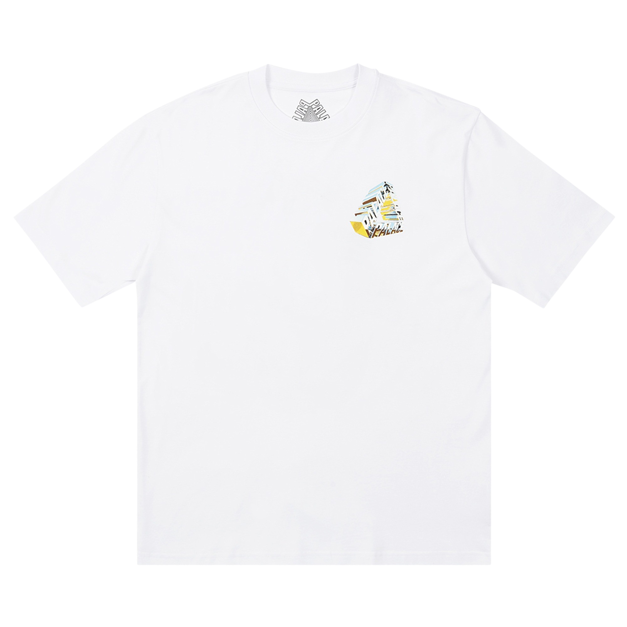 Pre-owned Palace Tri-chrome T-shirt 'white'