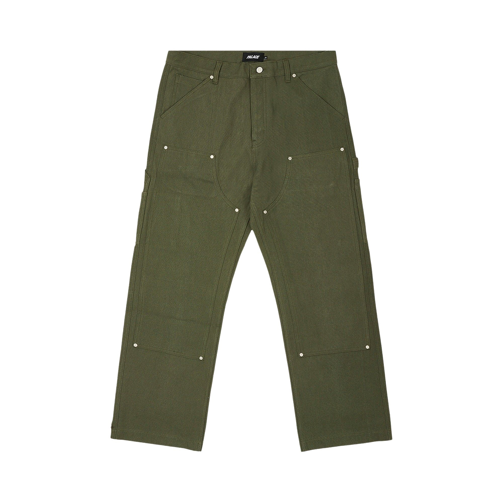 Pre-owned Palace Zen Work Pant 'the Deep Green'