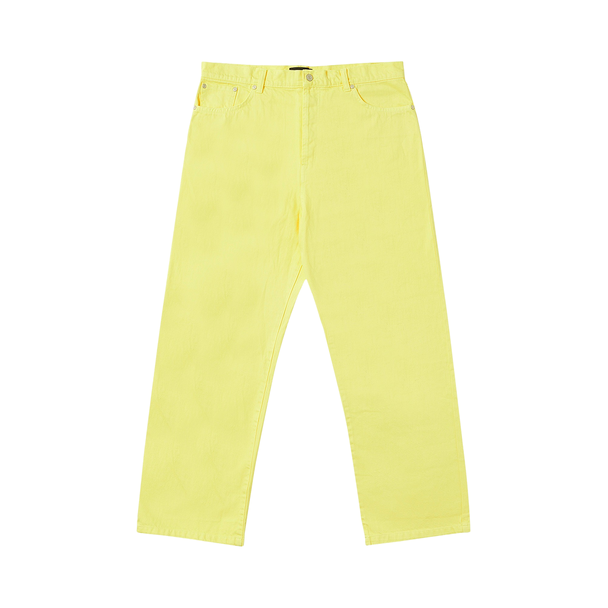 Pre-owned Palace Baggier Jean 'pastel Yellow'