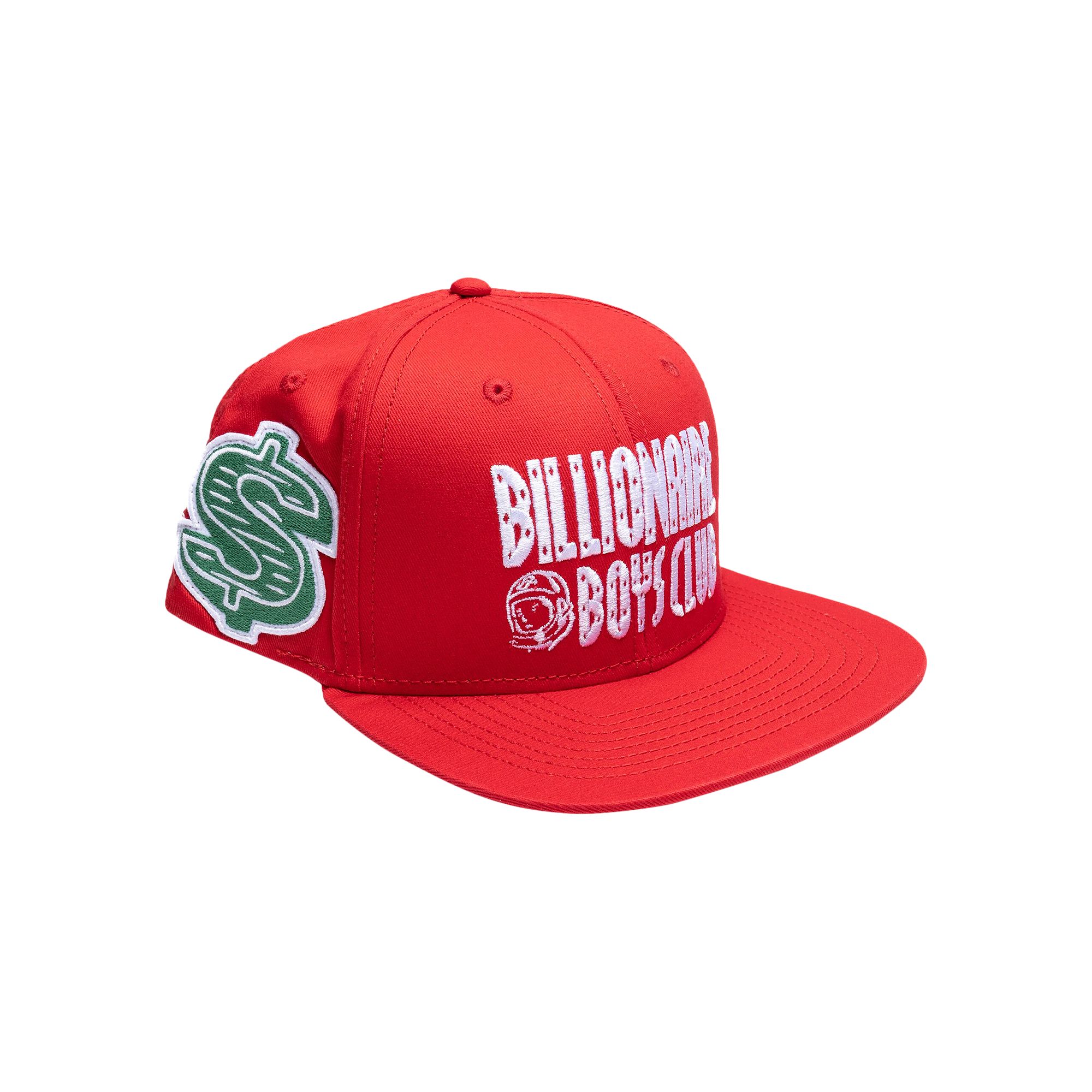 Click to view more detailed imagery on our partner's website Pre-owned Billionaire Boys Club Dollar Snapback Hat 'red' | Men's Size Onesize