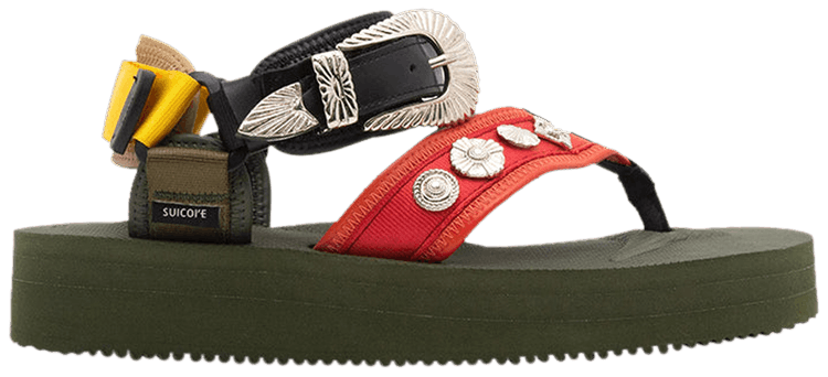 TOGA x Suicoke TONO Olive Mix