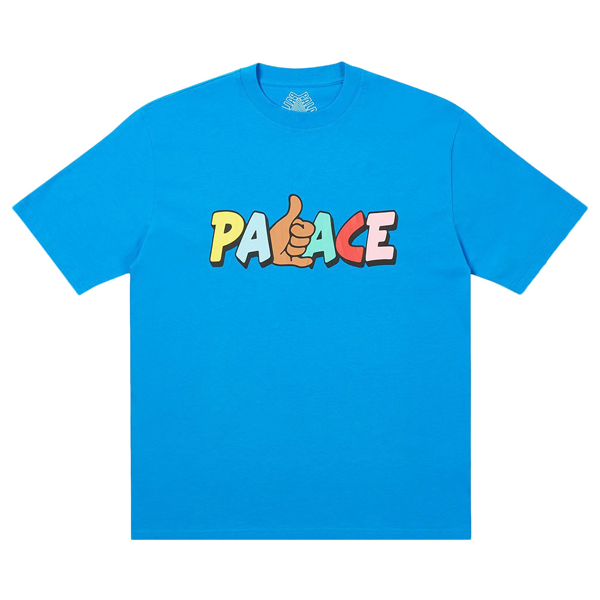 Pre-owned Palace Shitfaced Shaka T-shirt 'blue' | Men's Size L