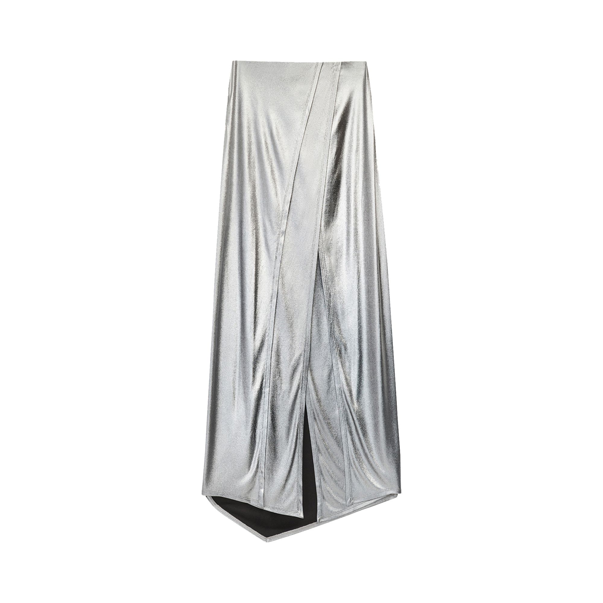 Pre-owned Loewe Midi Skirt 'black/silver' | Women's Size M