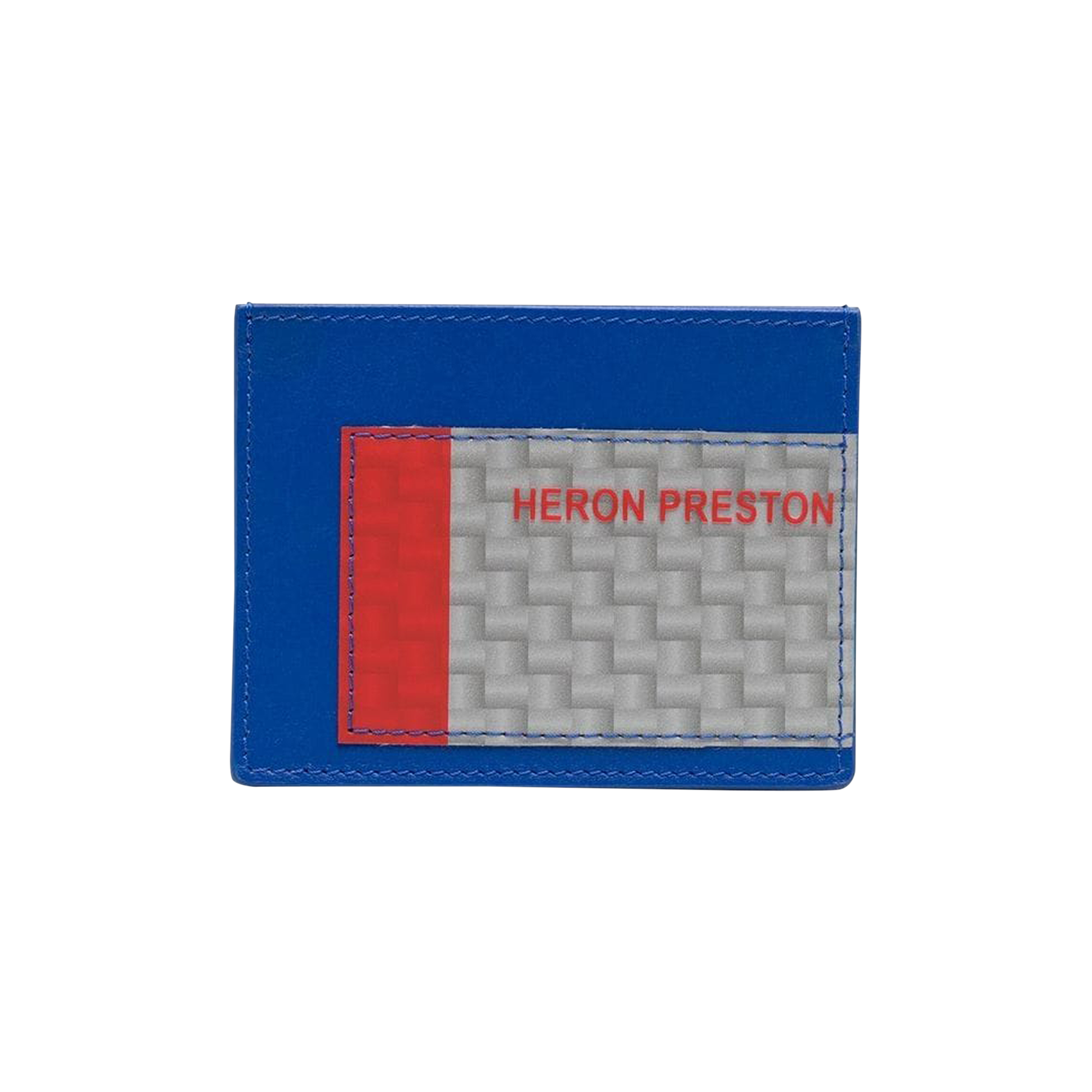 Pre-owned Heron Preston Tape Card Holder Wallet 'blue'