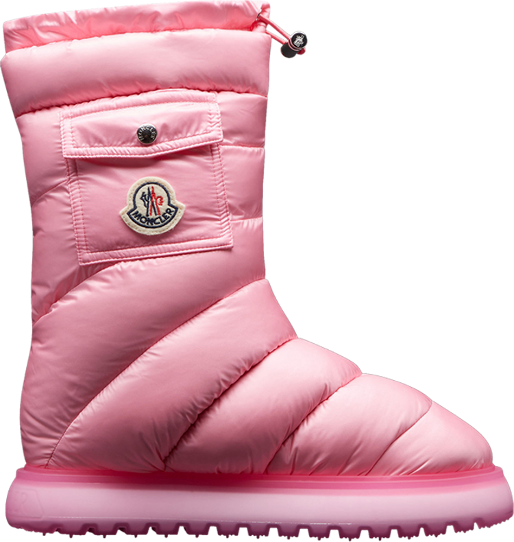 Moncler Wmns Gaia Pocket Mid Boot 'Pink'