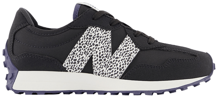 New Balance 327 Little Kid Wide Dalmatian   Cyber Lilac