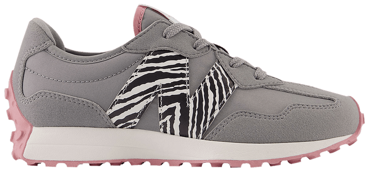 New Balance 327 Little Kid Zebra   Shadow Grey