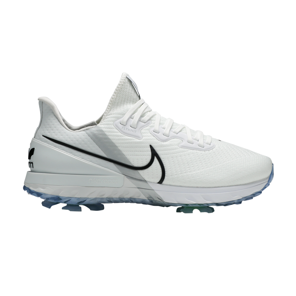 Pre-owned Nike Air Zoom Infinity Tour Golf Wide 'white Metallic Platinum'