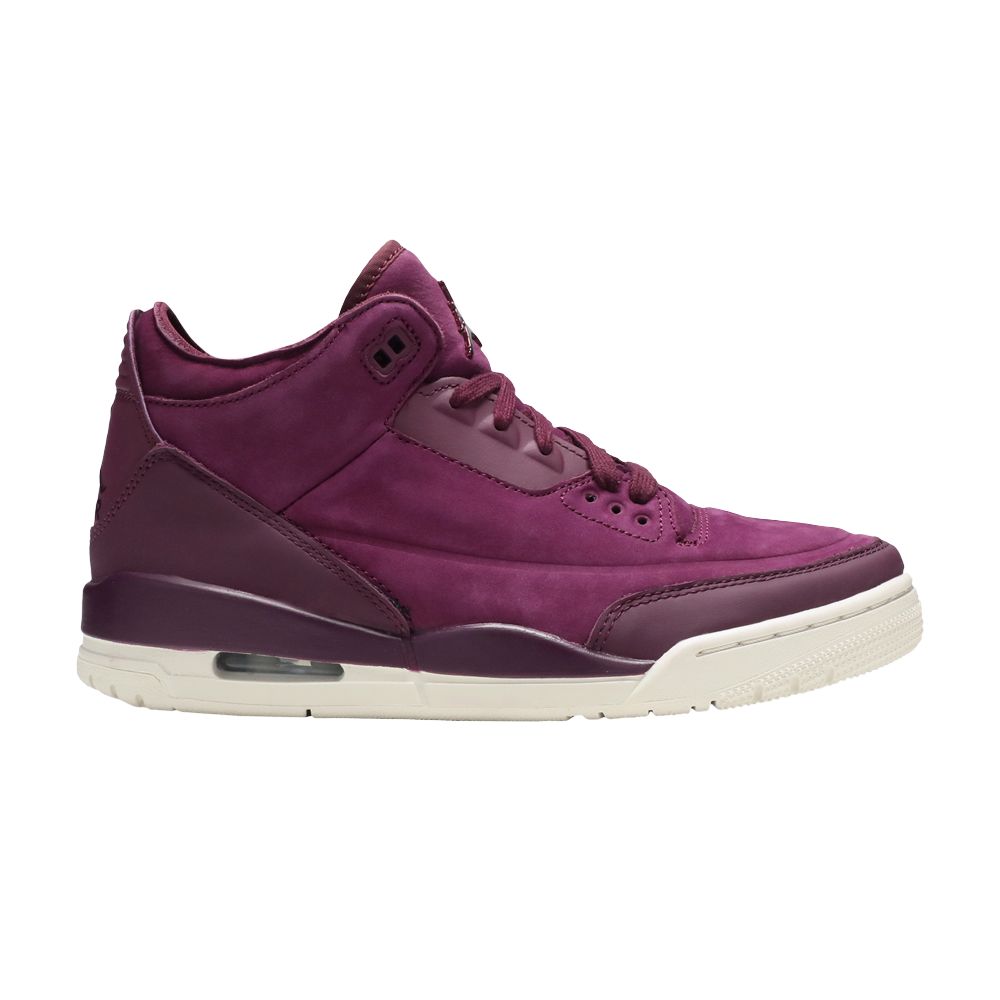 Wmns Air Jordan 3 Retro 'Bordeaux' | Purple | Women's Size 8