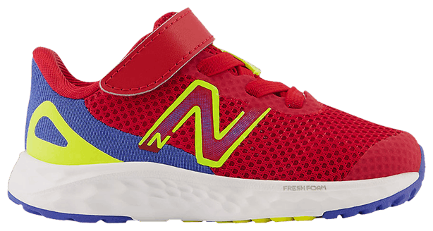 New Balance Fresh Foam Arishi v4 Bungee Lace Toddler Team Red Cosmic Pineapple