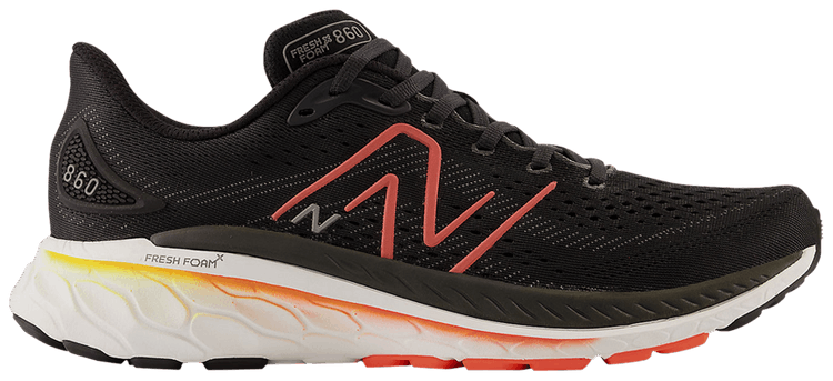 New Balance Fresh Foam X 860v13 Black Hot Marigold