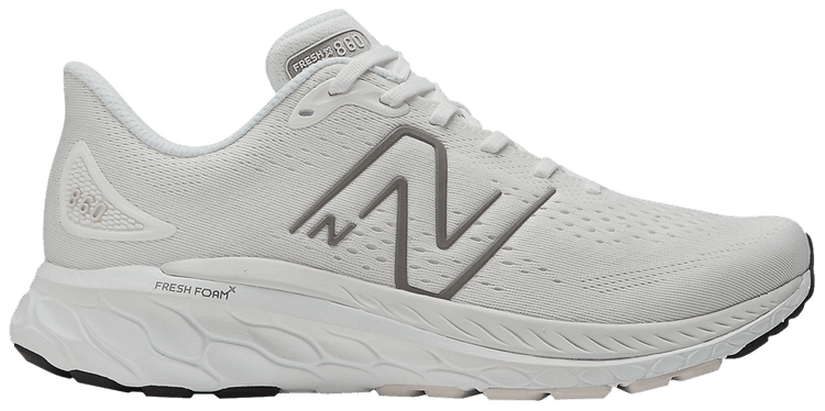 New Balance Fresh Foam X 860v13 2E Wide White Dark Silver