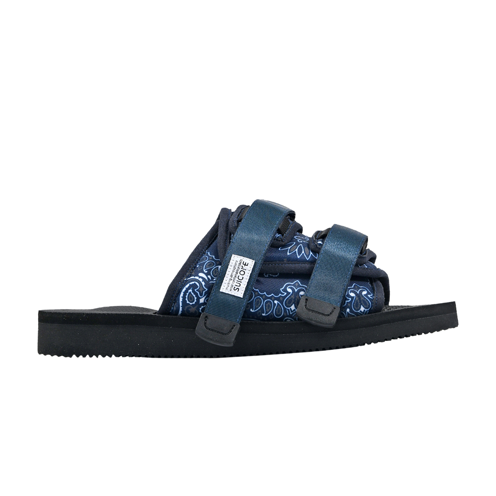Pre-owned Suicoke Moto-cab-pt02 'paisley - Navy' In Blue