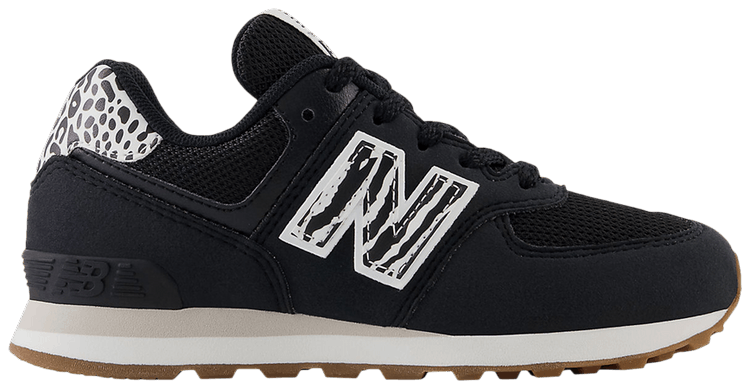 New Balance 574 Little Kid Wide Animal Print
