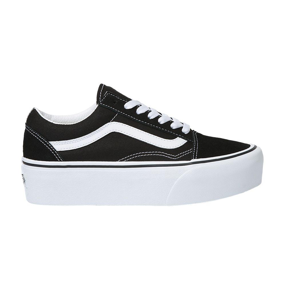 VANS OLD SKOOL STACKFORM 'BLACK WHITE'