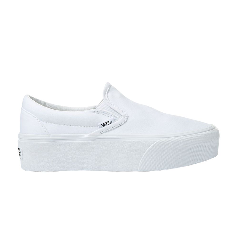 Pre-owned Vans Classic Slip-on Stackform 'white'